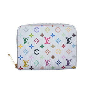 Louis Vuitton Zippy Coin Wallet Grenard Multicolore Multicolor White